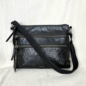 The Sak Reseda Embossed Leather Crossbody Bag